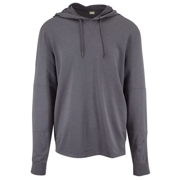 SWET TAILOR Lightweight Dark Gray Stretch Cotton Men's XL Hoodie - Picture 1 of 11
